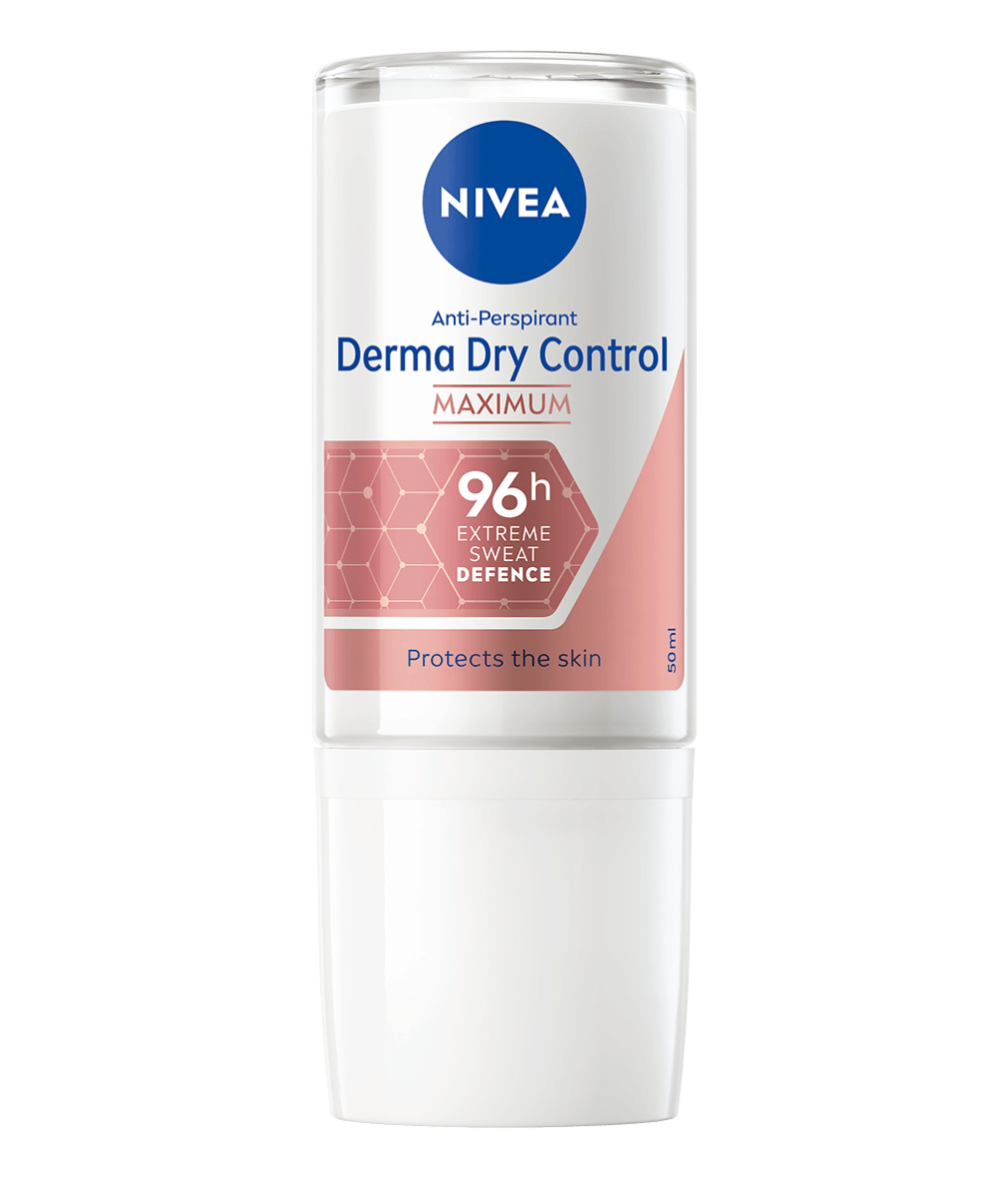 腋下止汗、止汗劑：妮維雅96H超能科研制汗爽身乳液50ML – NIVEA