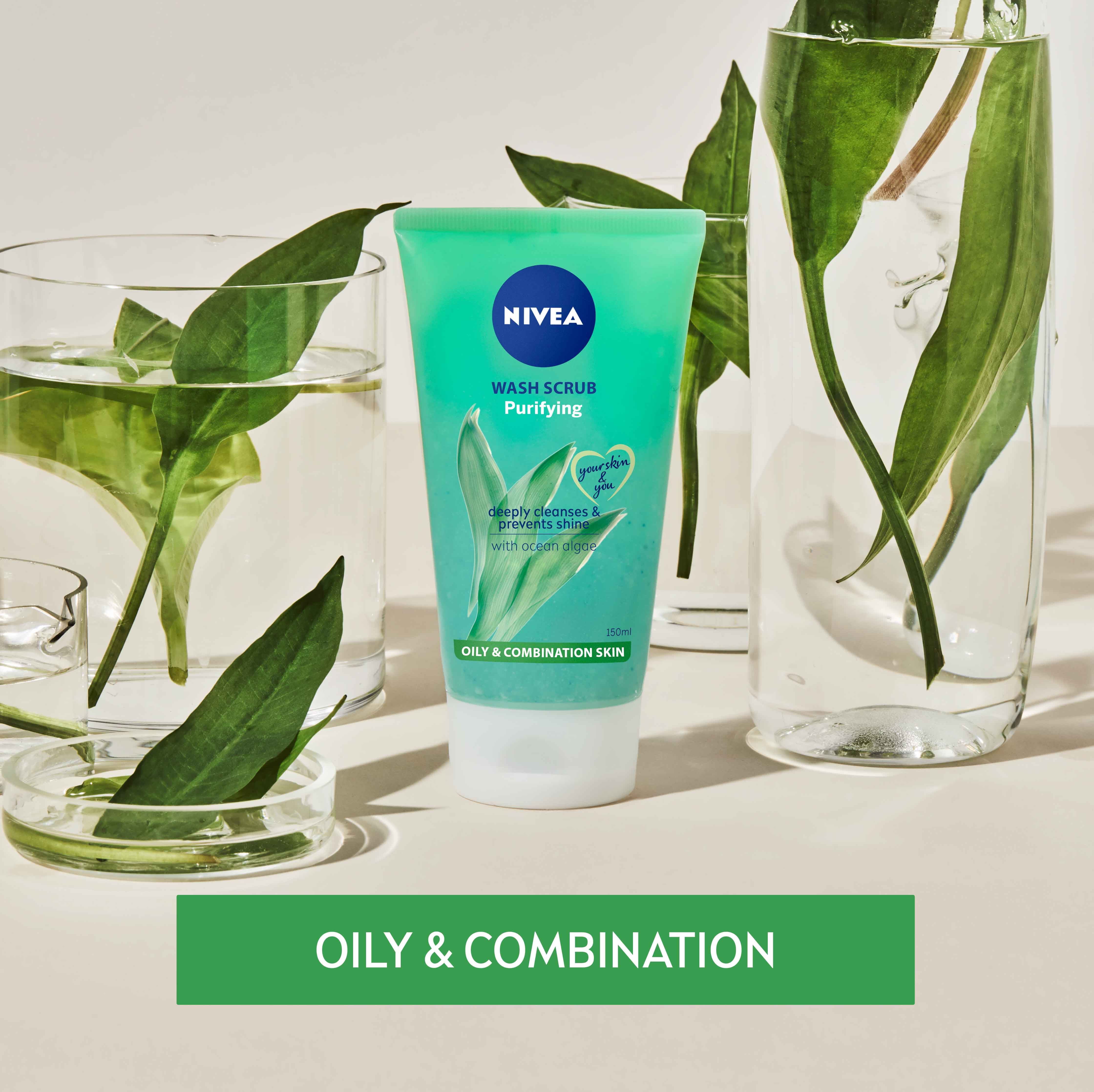 Daily Facial Cleanser And Scrubs For Your Skin Type Nivea 2597